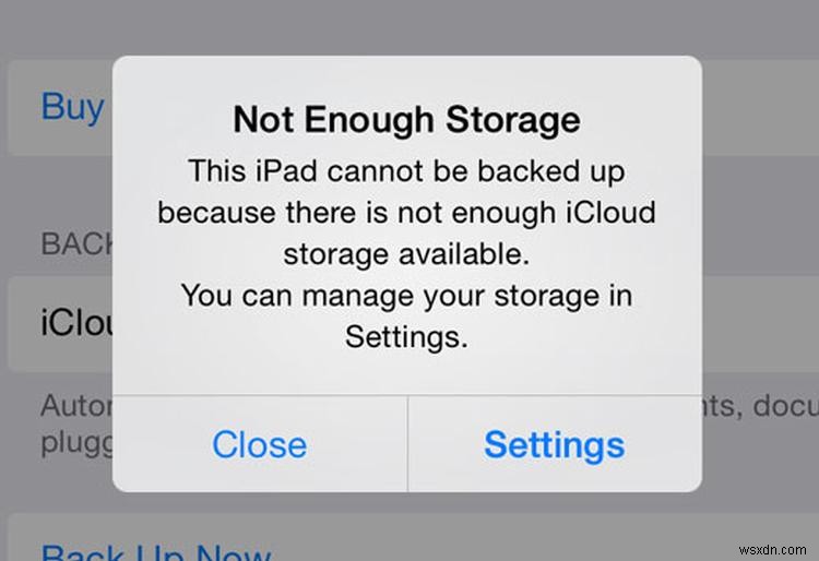 วิธีจัดการการตั้งค่าที่เก็บข้อมูลและสำรองข้อมูล iCloud 