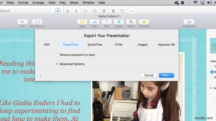 วิธีแก้ไขไฟล์ .pptx PowerPoint บน Mac, iPad หรือ iPhone 