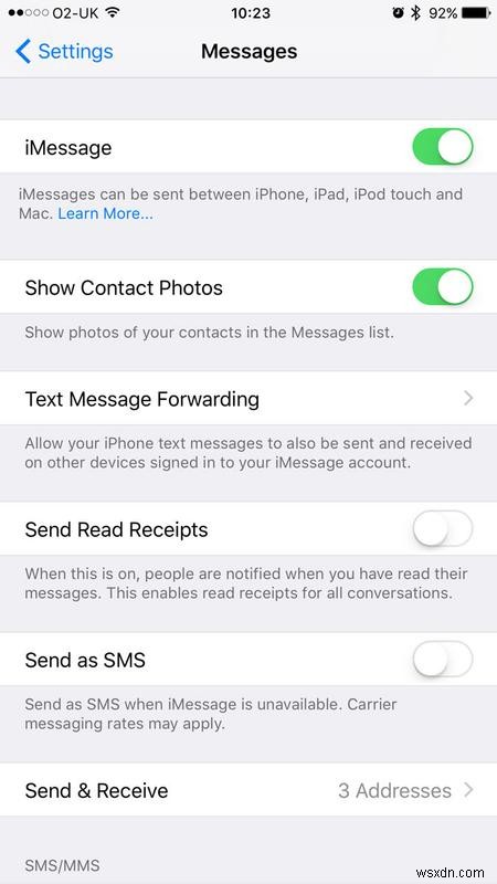 วิธีซิงค์การสนทนา iMessage บน iPhone, iPad และ Mac 