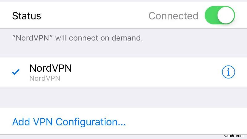 วิธีใช้ VPN บน iPhone หรือ iPad 