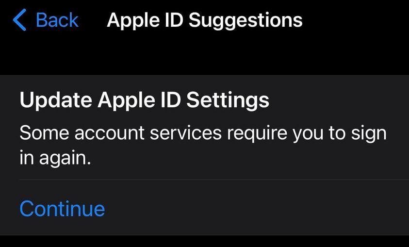 วิธีแก้ไข iPhone ที่ขอรหัสผ่าน Apple ID อยู่เรื่อยๆ 