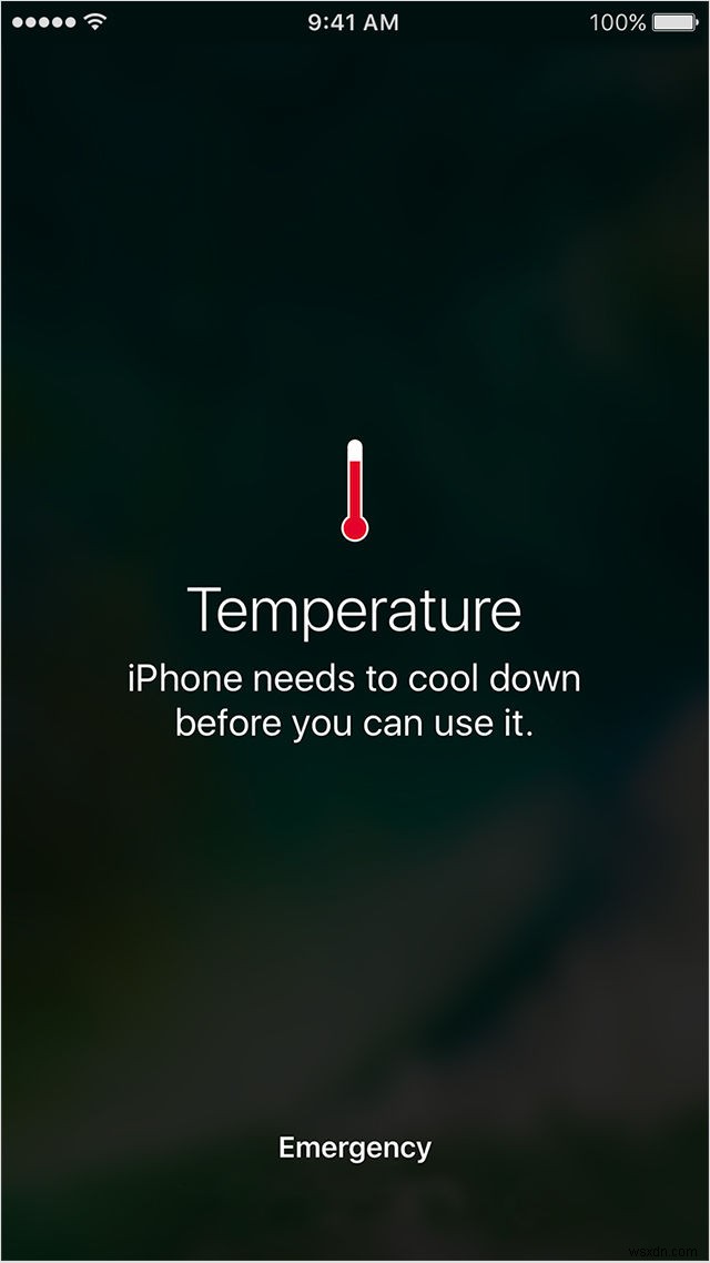 วิธีทำให้ iPhone ร้อนเย็นลง 