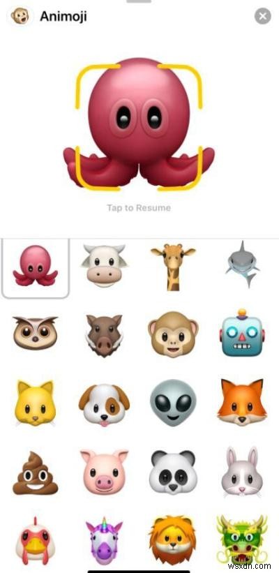 วิธีใช้ Animoji บน iPhone 