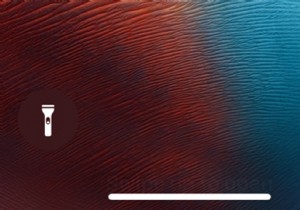 วิธีเข้าถึงไฟฉายและกล้องจากหน้าจอล็อกบน iPhone X 