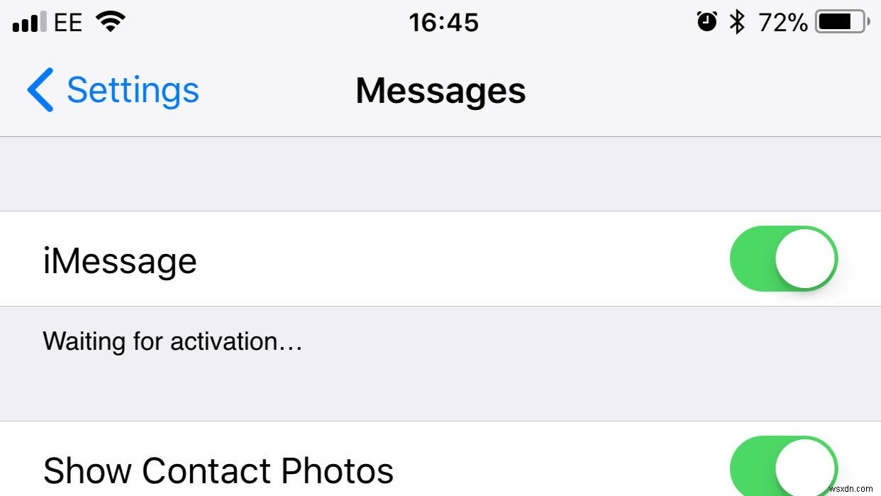 จะทำอย่างไรเมื่อ iMessage ไม่เปิดใช้งานบน iPhone ของคุณ 