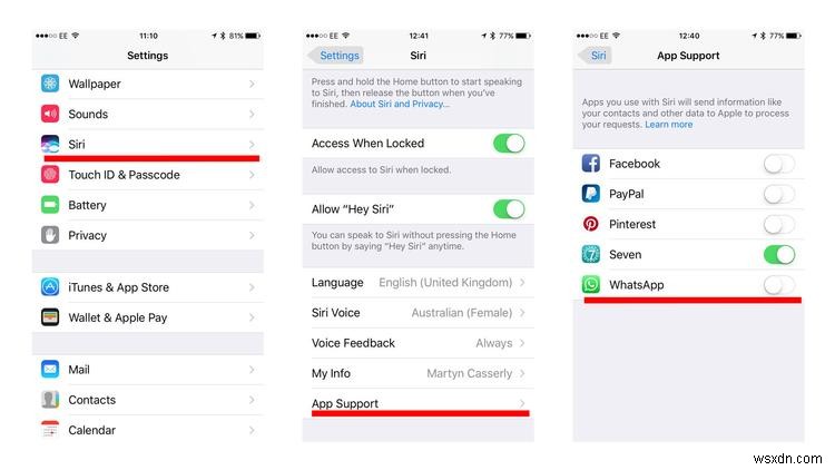 วิธีใช้ WhatsApp แบบแฮนด์ฟรีกับ Siri 