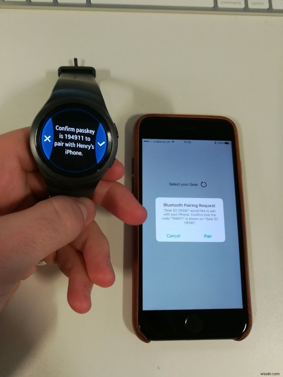วิธีตั้งค่านาฬิกาอัจฉริยะ Samsung Gear บน iPhone 