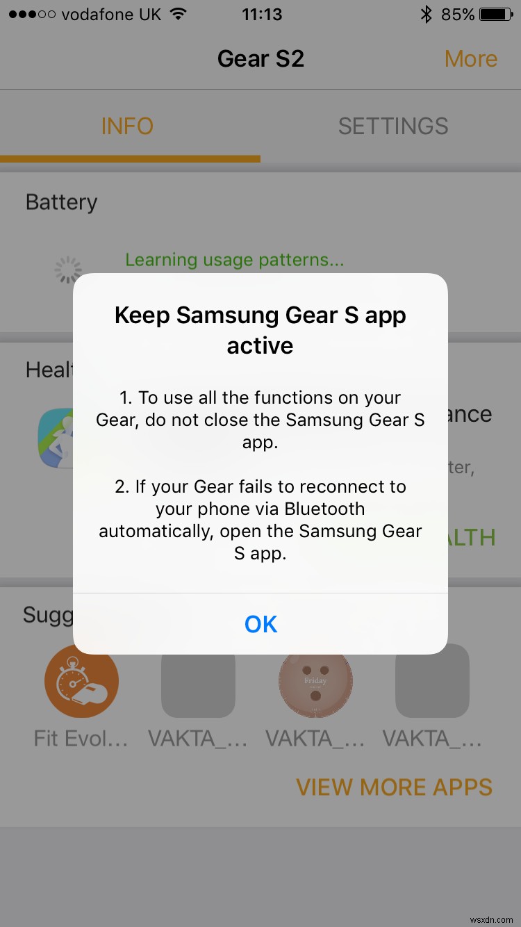 วิธีตั้งค่านาฬิกาอัจฉริยะ Samsung Gear บน iPhone 