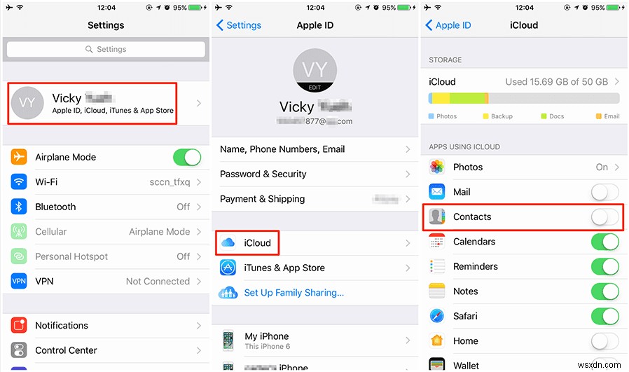 วิธีรับผู้ติดต่อจาก iCloud ไปยัง iPhone อย่างง่ายดาย 