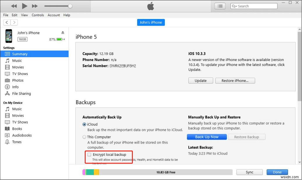 การสำรองข้อมูล iTunes ล้มเหลว? แก้ไขด้วย 6 โซลูชั่นที่ได้รับการพิสูจน์แล้ว 