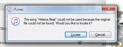 วิธีแก้ไขข้อผิดพลาด“ ไม่พบไฟล์ต้นฉบับ” ของ iTunes 