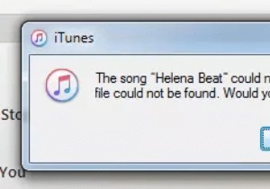 วิธีแก้ไขข้อผิดพลาด“ ไม่พบไฟล์ต้นฉบับ” ของ iTunes 