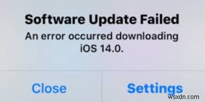โซลูชันที่ได้รับการพิสูจน์แล้ว:การอัปเดตซอฟต์แวร์ iOS 15, 14 ล้มเหลวหรือติดขัด 