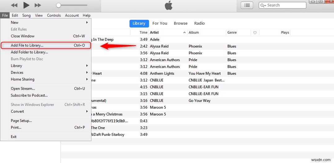 ถ่ายโอนคลัง iTunes ไปยังคอมพิวเตอร์เครื่องอื่น (Windows 10, 8, 7) 