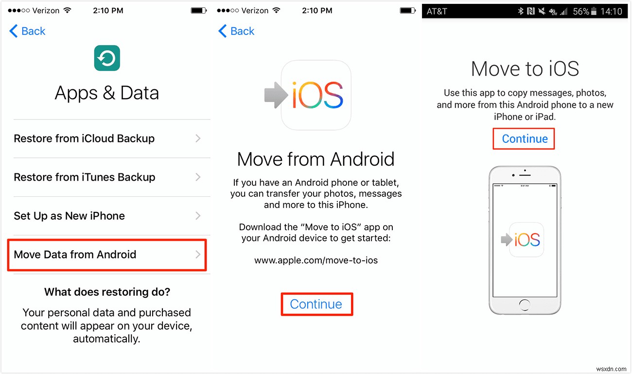 [5 วิธี] ถ่ายโอนข้อมูลจาก Android ไปยัง iPhone 12 Pro Max/mini 