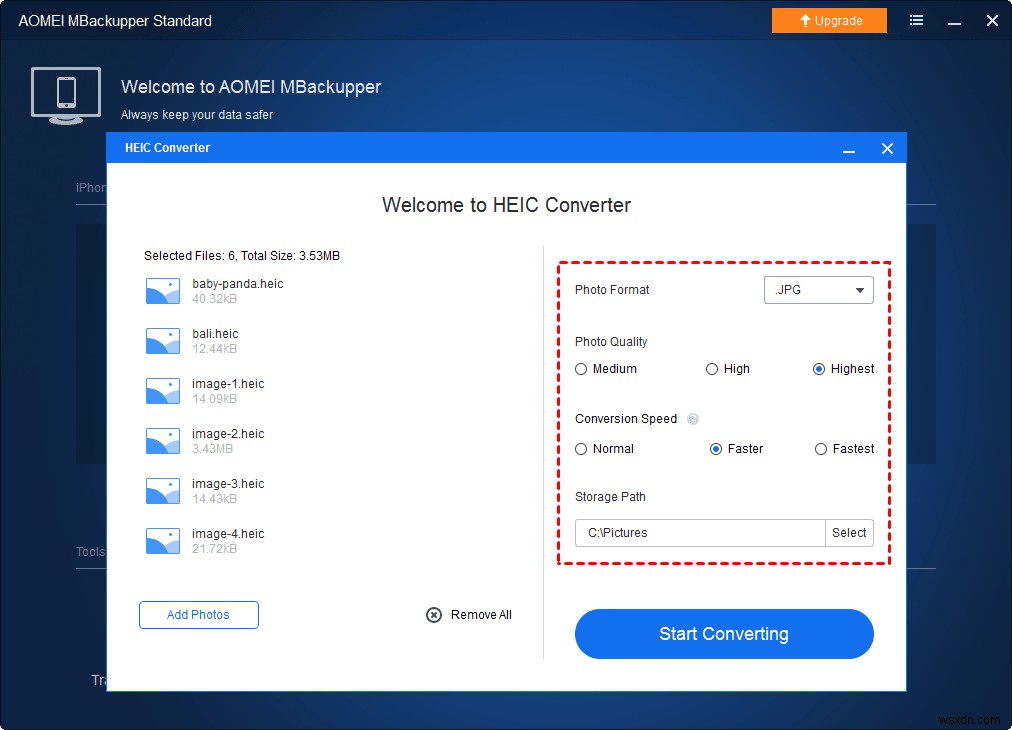 [ดาวน์โหลดฟรี] HEIC เป็น JPG Offline Converter สำหรับ Windows 10 