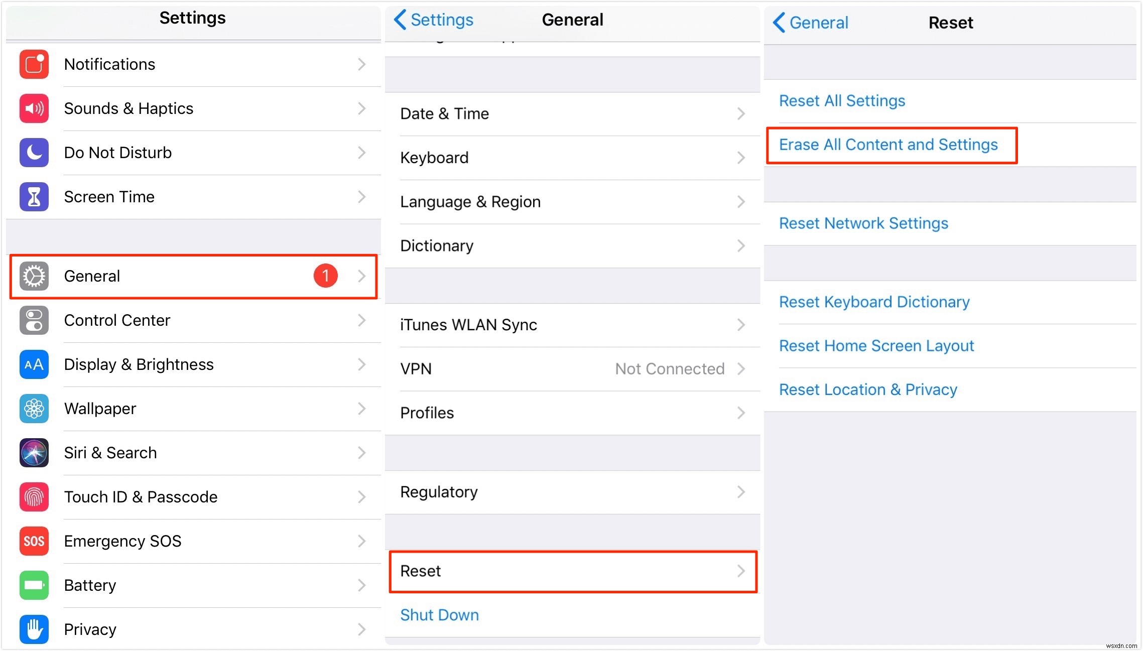 [4 วิธี] วิธีเช็ด iPhone 12/11/X/8/7 เพื่อแลกเปลี่ยน 