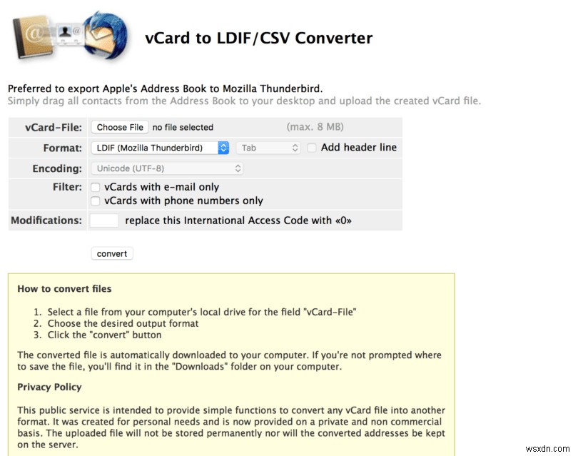 [2 วิธี] วิธีส่งออกผู้ติดต่อ iPhone ไปยัง vCard (VCF) 