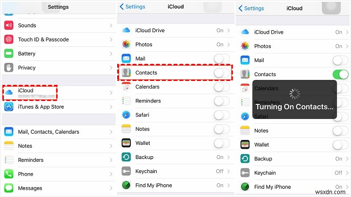 วิธีการกู้คืนผู้ติดต่อ iPhone ที่หายไปจาก iCloud หรือข้อมูลสำรอง 