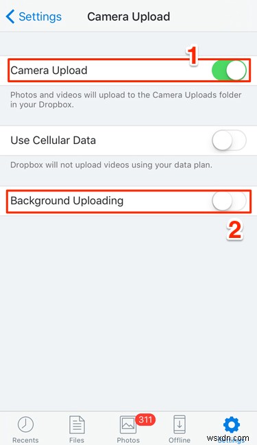 วิธีอัปโหลดรูปภาพจาก iPhone ไปยัง Dropbox บนคอมพิวเตอร์ 