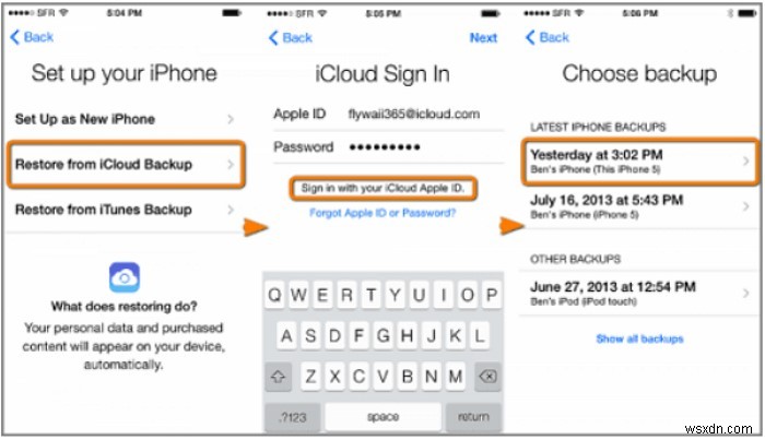 4 วิธีในการถ่ายโอนแอพจาก iPhone ไปยัง iPhone 13 