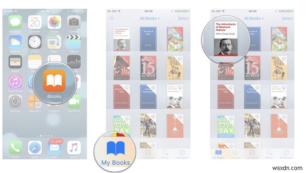 วิธีถ่ายโอน iBooks จาก iPhone ไปยัง iPad 