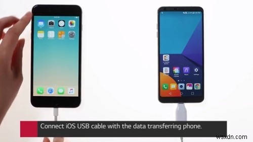 iPhone กับ LG Transfer:วิธีการถ่ายโอนข้อมูลจาก iPhone ไปยัง LG 