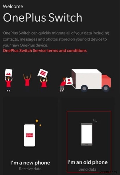 วิธีการถ่ายโอนข้อมูลจาก OnePlus ไปยัง OnePlus 