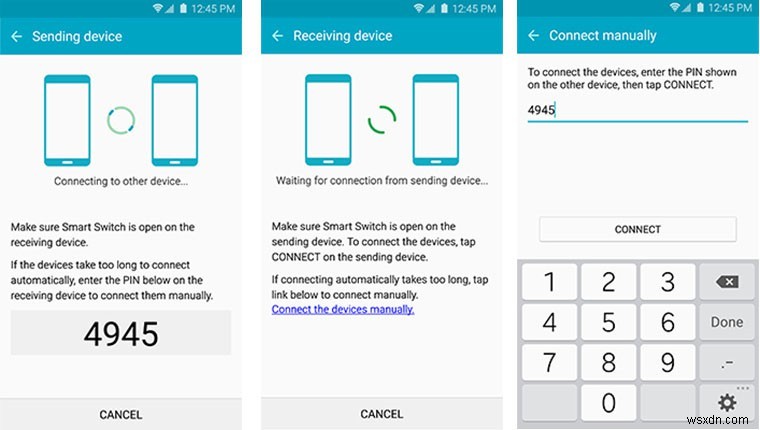 2 วิธีการโอนจาก HTC กับ Samsung S20 