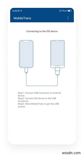 วิธีถ่ายโอนข้อความจาก Android ไปยัง iPhone 13 