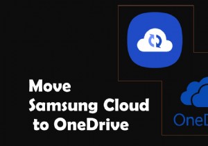 ย้ายจาก Samsung Cloud ไปยัง OneDrive 