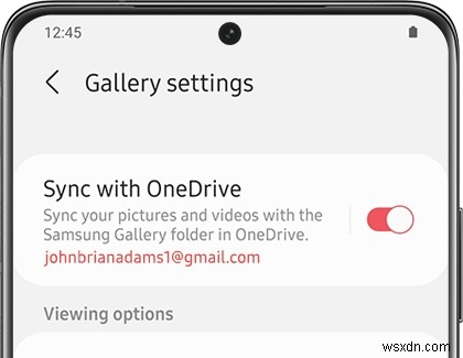 วิธีสำรองข้อมูล Samsung ไปยัง OneDrive 