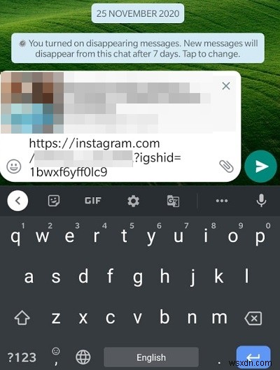 แชร์ลิงก์ Instagram บน WhatsApp:ทุกวิธีแก้ไขที่เป็นไปได้ 
