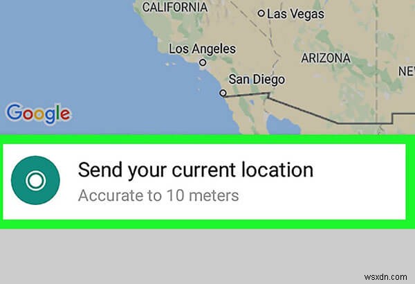วิธีส่งตำแหน่งบน WhatsApp [Android &iOS] 