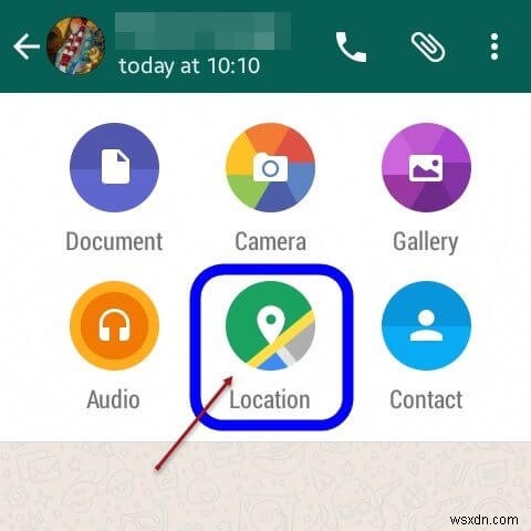 วิธีส่งตำแหน่งบน WhatsApp [Android &iOS] 