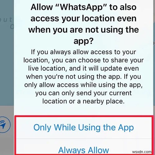 วิธีส่งตำแหน่งบน WhatsApp [Android &iOS] 