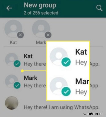 วิธีสร้างกลุ่ม WhatsApp 