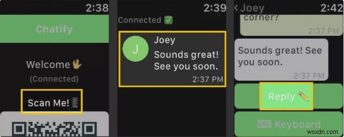 วิธีใช้ WhatsApp บน Apple Watch Series 6 