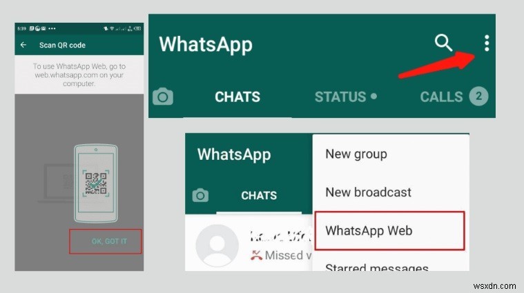 วิธีเรียกใช้ WhatsApp บนอุปกรณ์หลายเครื่อง 