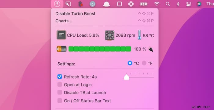 วิธีเปิดใช้งานหรือปิดใช้งาน Turbo Boost บน Mac ของคุณ 