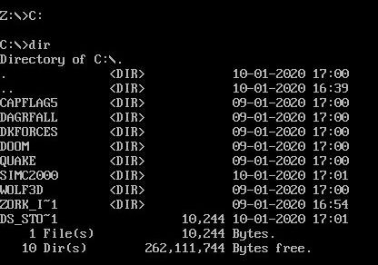 เล่นเกม DOS เก่าบน macOS ด้วย DOSBox 