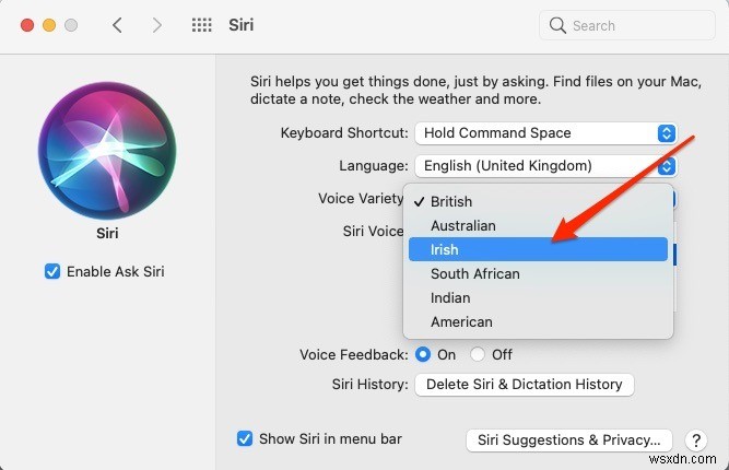 วิธีเปลี่ยนเสียงและภาษาของ Siri บน Mac และ iPhone 