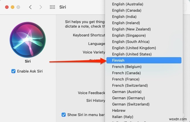 วิธีเปลี่ยนเสียงและภาษาของ Siri บน Mac และ iPhone 