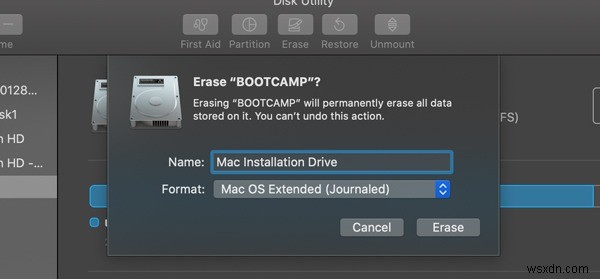 วิธีดาวน์เกรด macOS เป็นเวอร์ชันก่อนหน้า 