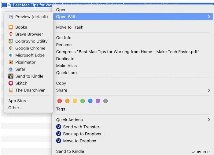 วิธีแยกหน้าจากเอกสาร PDF บน Mac ของคุณ 