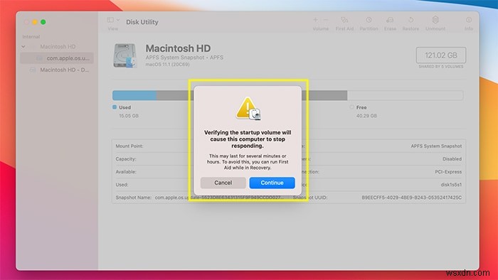 วิธีซ่อมแซมการอนุญาตดิสก์บน Mac 