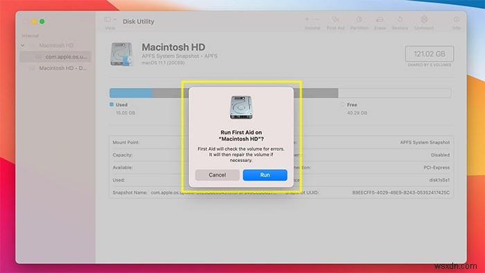 วิธีซ่อมแซมการอนุญาตดิสก์บน Mac 