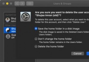 วิธีรวมบัญชี macOS สองบัญชีเป็นหนึ่งเดียว 