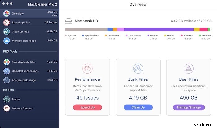 ปลดปล่อย Mac ของคุณจากความยุ่งเหยิงด้วย MacCleaner Pro 2 