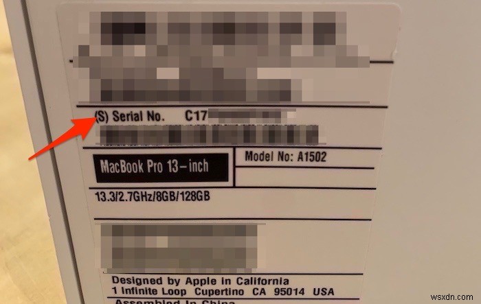 หกวิธีในการตรวจสอบ Mac หรือ Macbook Serial Number ของคุณ 